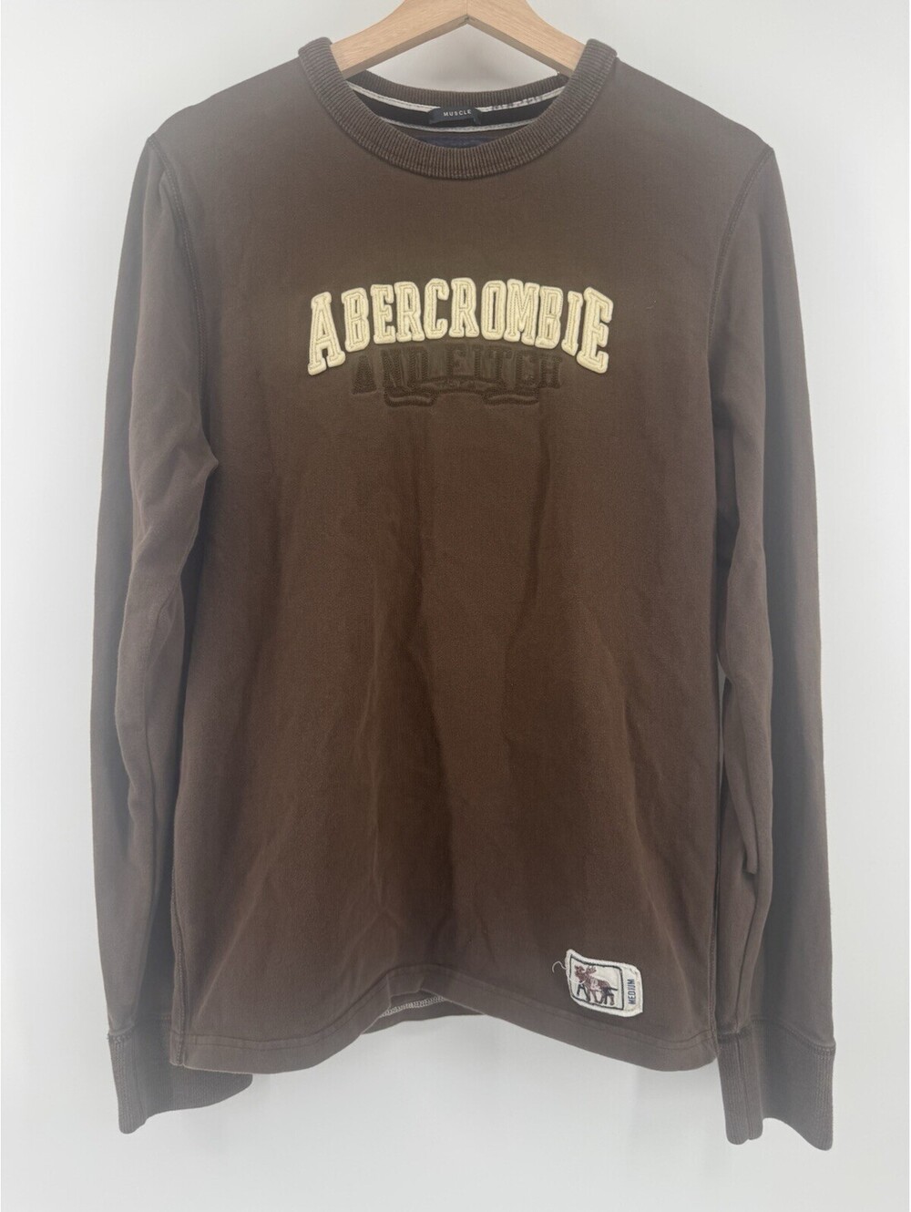 Vintage Y2K Abercrombie and Fitch Men’s Long Sleeve Size M